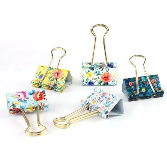 🦋 New Pioneer Woman Sweet Romance Paper Clips, Set of 6 - Picture 5 of 8